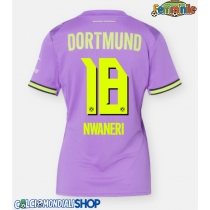 Maglie da calcio Borussia Dortmund Ethan Nwaneri #18 Terza Maglia Femminile 2026-27 Manica Corta